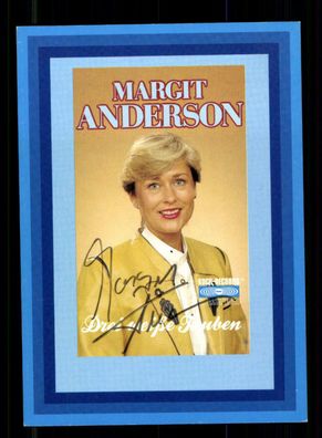 Margit Anderson Autogrammkarte Original Signiert + M 6167