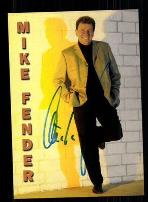 Mike Fender Autogrammkarte Original Signiert + M 6588