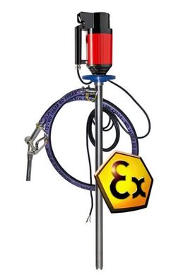 Fasspumpen Set für Benzin Lösungsmittel Aceton Alkohol JP-440-1200 EX geschützt
