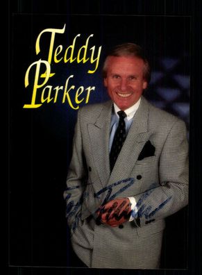Teddy Parker Autogrammkarte Original Signiert + M 7136