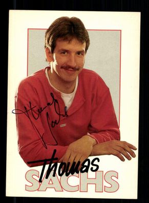 Thomas Sachs Autogrammkarte Original Signiert + M 7142