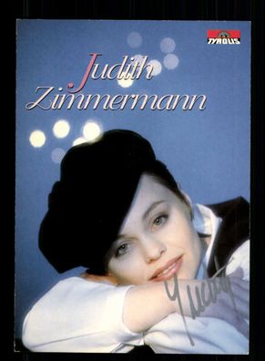 Judith Zimmermann Autogrammkarte Original Signiert + M 7166