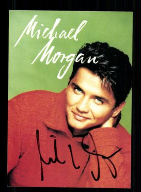 Michael Morgan Autogrammkarte Original Signiert + M 7205