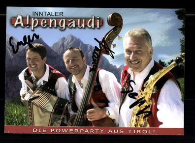 Inntaler Alpengaudi Autogrammkarte Original Signiert + M 7417
