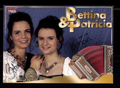 Bettina und Patricia Autogrammkarte Original Signiert + M 7473