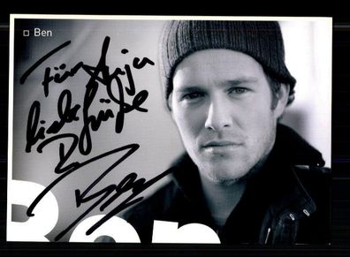 Ben Autogrammkarte Original Signiert + M 7497