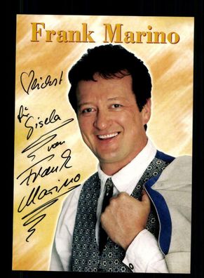 Frank Marino Autogrammkarte Original Signiert + M 8054