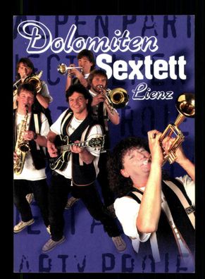 Dolomiten Sextett Lienz Autogrammkarte Original Signiert + M 8151