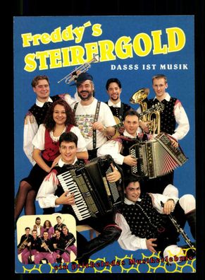 Freddy´s Steirergold Autogrammkarte Original Signiert + M 8152