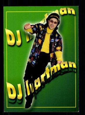 Dj Hartmann Autogrammkarte Original Signiert + M 8208