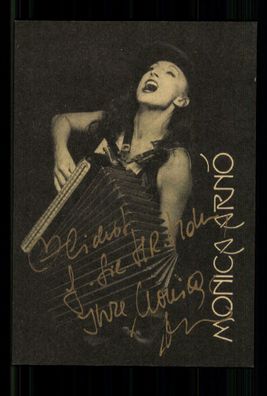 Monica Arno Autogrammkarte Original Signiert + M 1506
