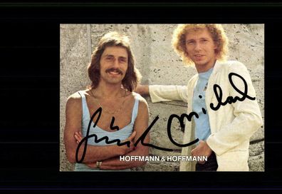 Hoffmann und Hoffmann Autogrammkarte Original Signiert + M 1648