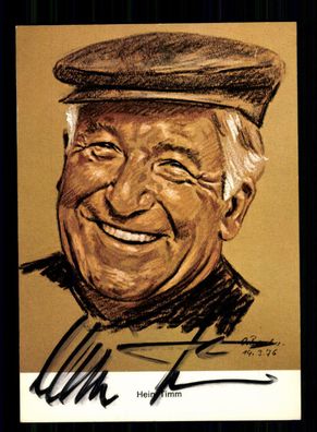 Hein Timm Autogrammkarte Original Signiert + M 2031