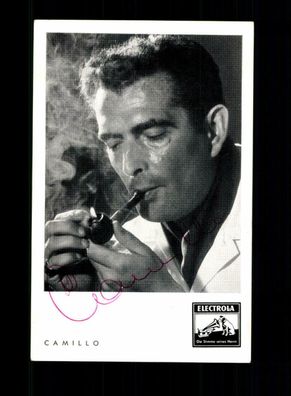 Camilo Autogrammkarte Original Signiert + M 2194