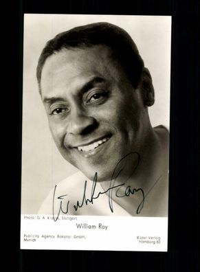 William Ray Autogrammkarte Original Signiert + M 2218