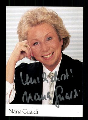 Nana Gualdi Autogrammkarte Original Signiert + M 2552