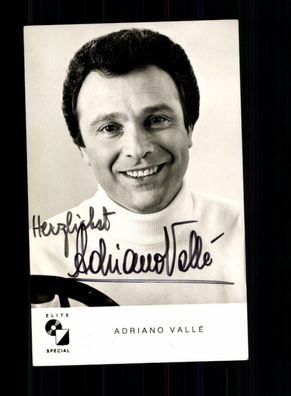 Adriano Valle Autogrammkarte Original Signiert + M 2879