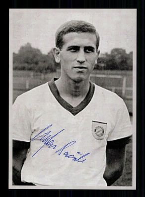 Stefan Bacak Autogrammkarte Bayern München Spieler 60er Jahre Original Sign