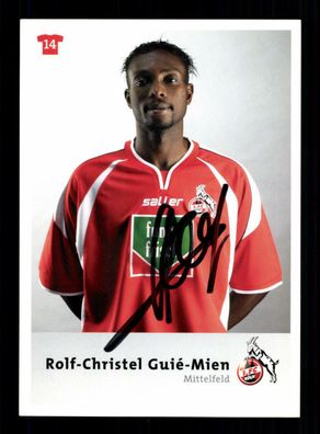 Rolf-Christel Guie-Mien Autogrammkarte 1 FC Köln 2004-05 Original Sign + A 63709