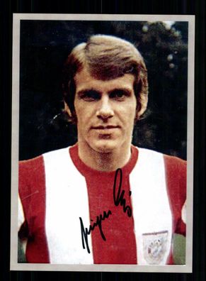 Jürgen Ey Autogrammkarte Bayern München Spieler 70er Jahre Original Signiert