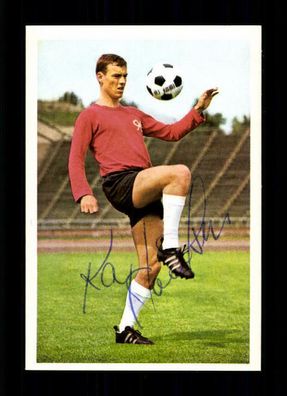 Kaj Poulsen Hannover 96 1967-68 Bergmann Sammelbild Original Signiert