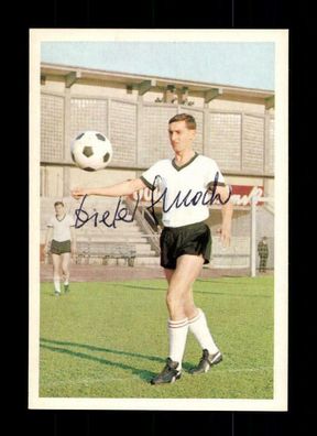 Dieter Schock Borussia Neunkirchen Bergmann Sammelbild 1967-68 Orig Si+ A 220867