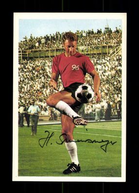 Hans Siemensmeyer Hannover 96 Bergmann Sammelbild 1968-69 Original Sig+ A 220973