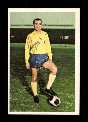 Wolfgang Simon Eintracht Braunschweig Bergmann Sammelbild 1968 Orig Si+ A 221068
