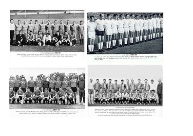 11 Mannschaftskarten Bundesliga Saison 1964-65