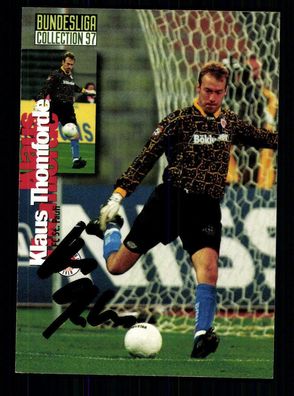 Klaus Thomforde FC St Pauli Panini Card 1997 Original Signiert + A 213832