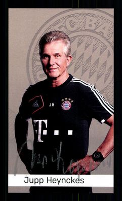 Jupp Heynckes Autogrammkarte Bayern München 2018-19 Original Signiert