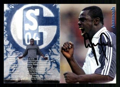 Gerald Asamoah Autogrammkarte FC Schalke 04 Original Signiert+ 220182