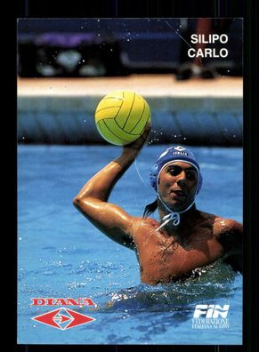Silipo Carlo Wasserball Autogrammkarte Original Signiert + A 220333