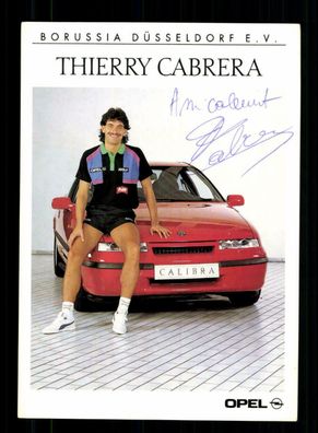 Thierry Cabrera Autogrammkarte Original Signiert Tischtennis + A 220394
