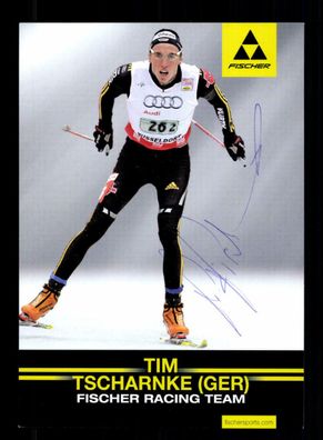 Tim Tscharnke Autogrammkarte Original Signiert Skilanglauf + A 220528