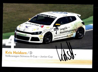 Chris Heidorn Autogrammkarte Original Signiert Motorsport + A 220576