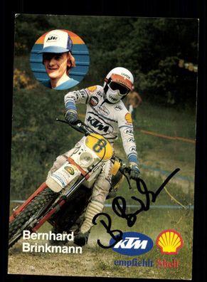 Bernhard Brinkmann Autogrammkarte Original Signiert Motorsport+ A 220590