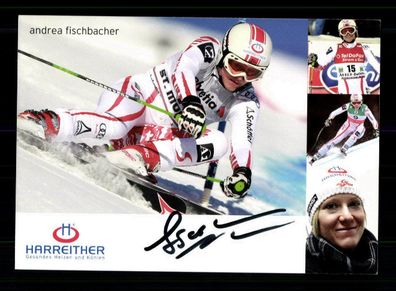 Andrea Fischbacher Autogrammkarte Originial Signiert Skialpine + A 220303