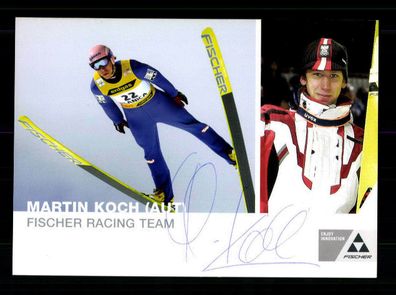 Martin Koch Skispringen Autogrammkarte Original Signiert + A 220310