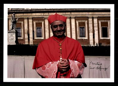 Salvatore Kardinal De Giorgi / Bischof Foto Original Signiert + G 33965