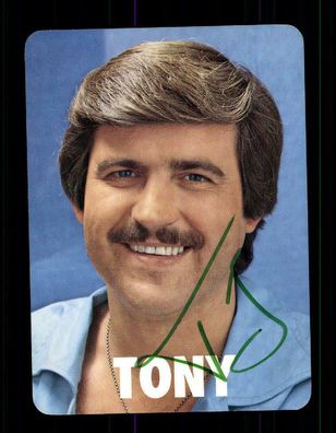 Tony Autogrammkarte Original Signiert + M 3805