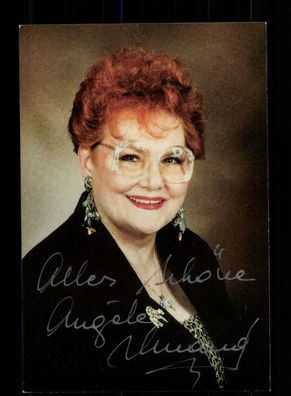Angele Durand Autogrammkarte Original Signiert + M 4078