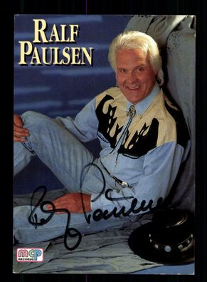 Ralf Paulsen Autogrammkarte Original Signiert + M 4268