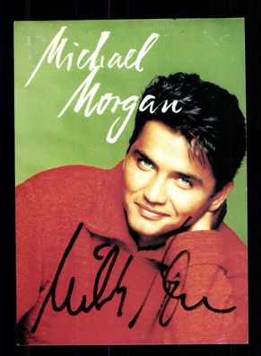 Michael Morgan Autogrammkarte Original Signiert + M 4668