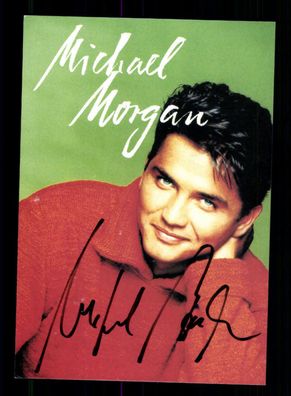 Michael Morgan Autogrammkarte Original Signiert + M 4669