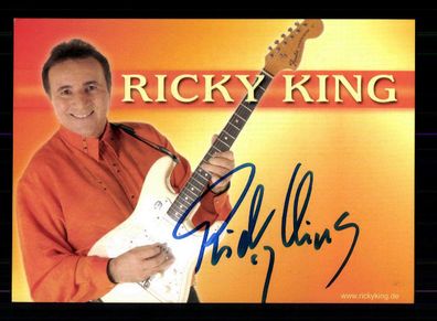 Ricky King Autogrammkarte Original Signiert + M 5168