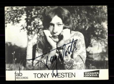 Tony Westen Autogrammkarte Original Signiert + M 5201