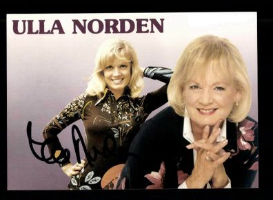 Ulla Norden Autogrammkarte Original Signiert + M 5325