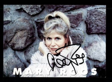 Mary Roos Autogrammkarte Original Signiert + M 5454