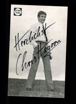 Chris Hagoon Autogrammkarte Original Signiert + M 5490